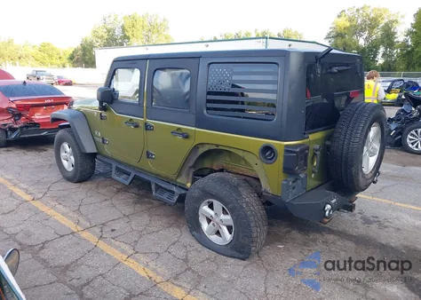2007 Jeep Wrangler Unlimited X z USA, uszkodzony, nr VIN 1J4GA39137L158134